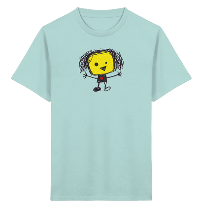 Kritzelkopf mit Wirbelhaar - Kinder Bio T-Shirt