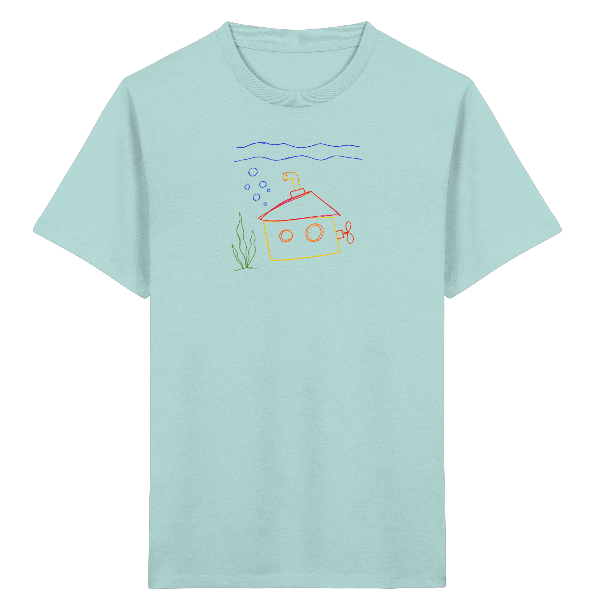U-Boot Kinder T-Shirt für kleine Meeresforscher