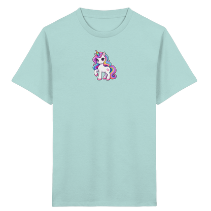 Magisches Einhorn T-Shirt mit Sternen - Kinder Bio T-Shirt