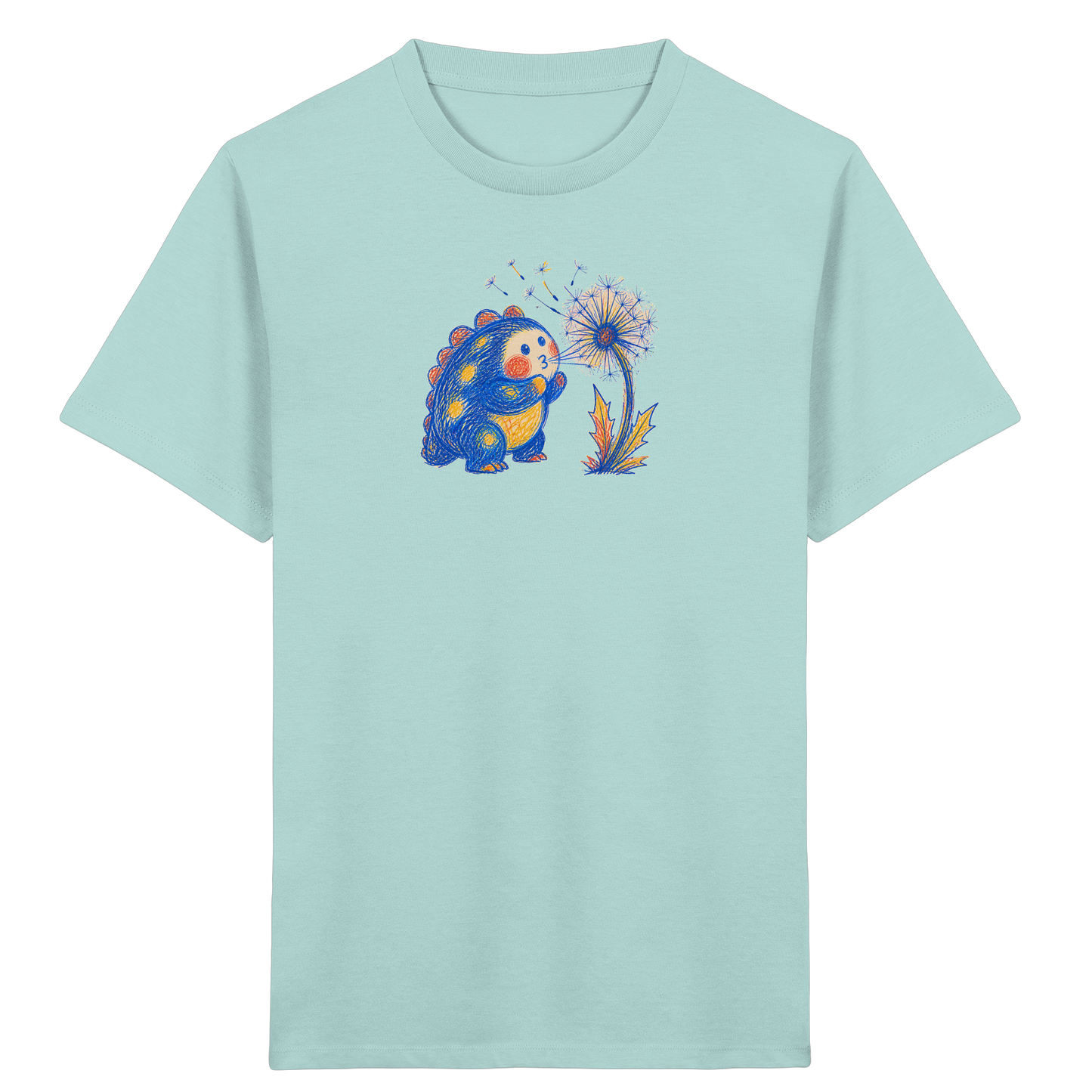 Pusteblümchen Monster Kinder Shirt - Kinder Bio T-Shirt