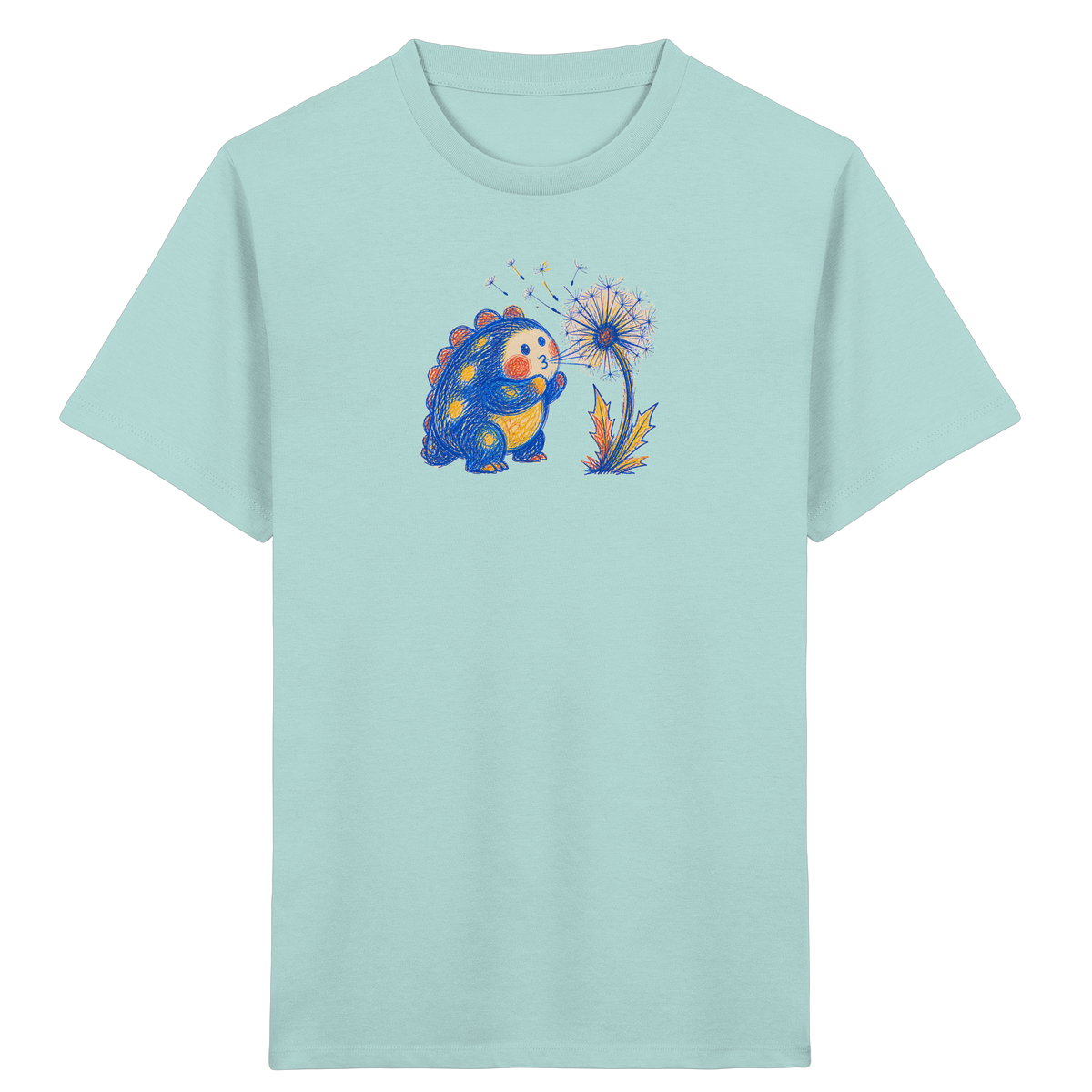 Pusteblümchen Monster Kinder Shirt - Kinder Bio T-Shirt