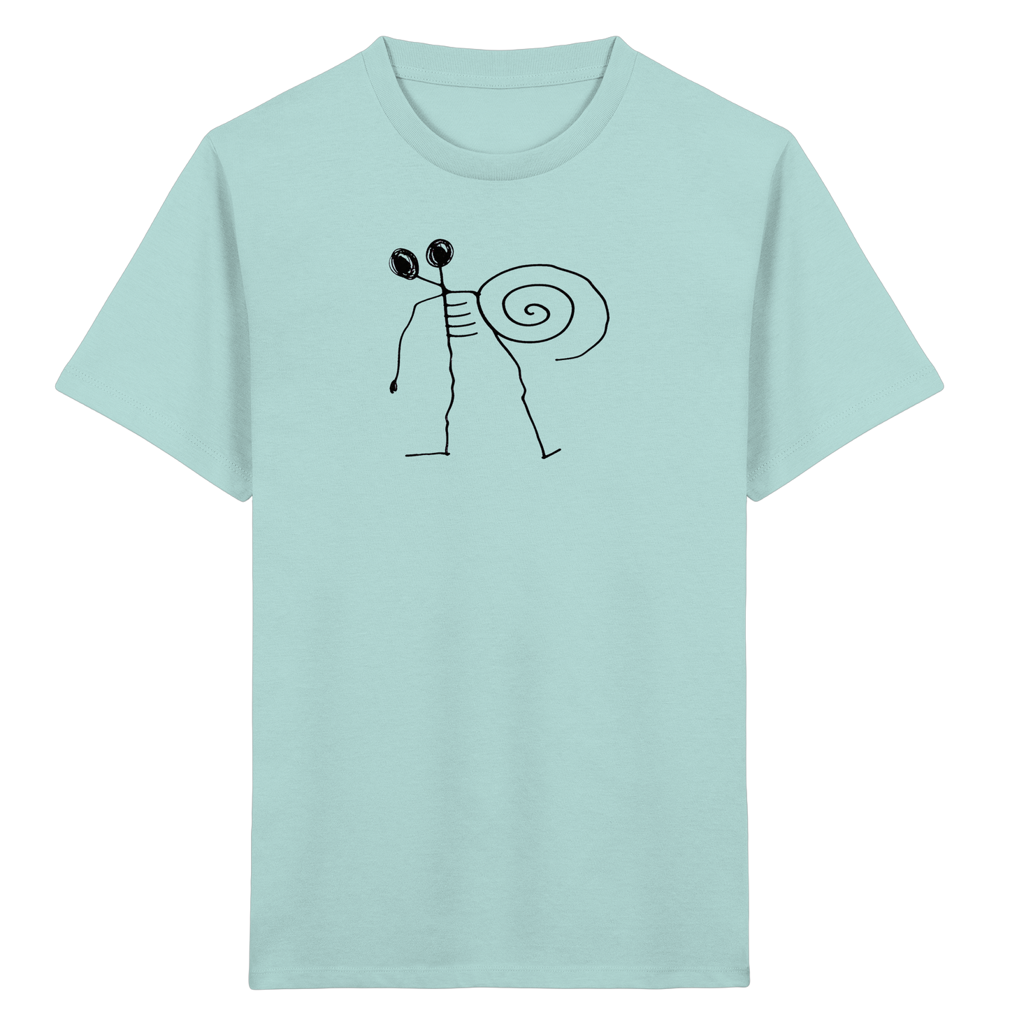 Kinder T-Shirt – Schneckenrücken Wesen Kinder Shirt