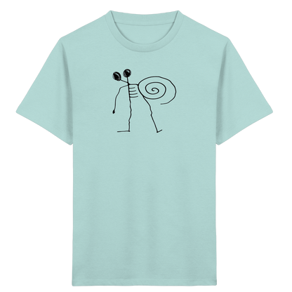 Schneckenrücken Wesen Kinder Shirt - Kinder Bio T-Shirt