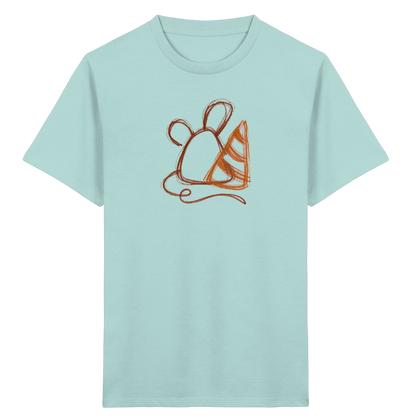 Krakelmaus mit großer Schultüte - Kinder Bio T-Shirt