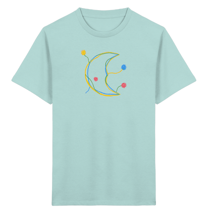 Farbpunkt Mond für Kinder - Kinder Bio T-Shirt