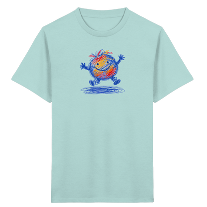 Pfützenhüpfer Kritzelmonster Kinder Shirt - Kinder Bio T-Shirt