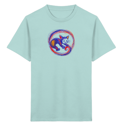 Kringelschwanz Monster Kinder T-Shirt - Kinder Bio T-Shirt