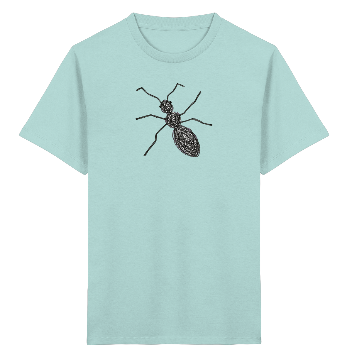 Ameise von oben - Kinder Bio T-Shirt