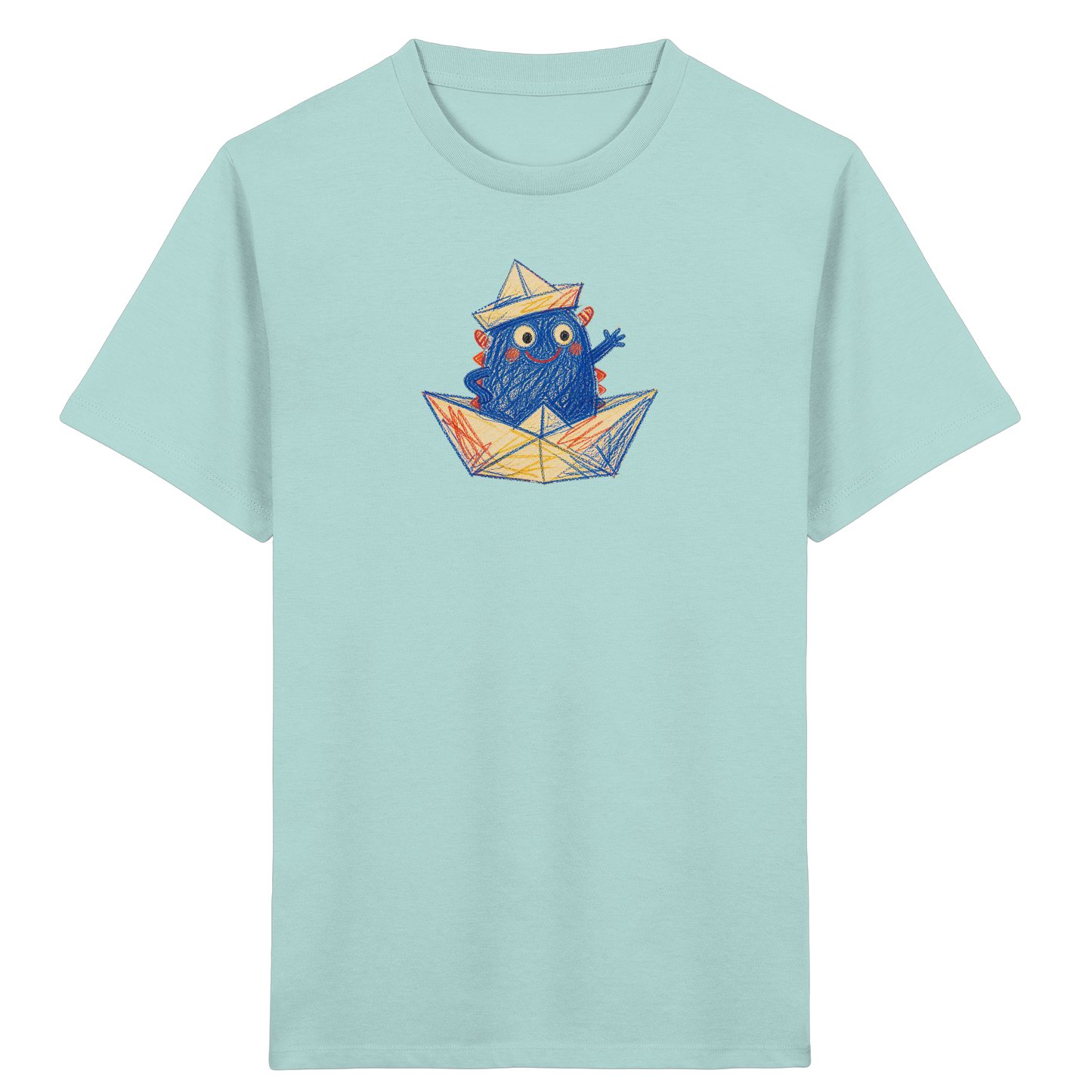 Kleiner Kapitän Monster - Kinder Bio T-Shirt
