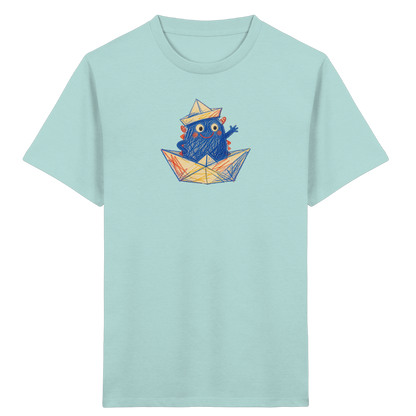 Kleiner Kapitän Monster - Kinder Bio T-Shirt