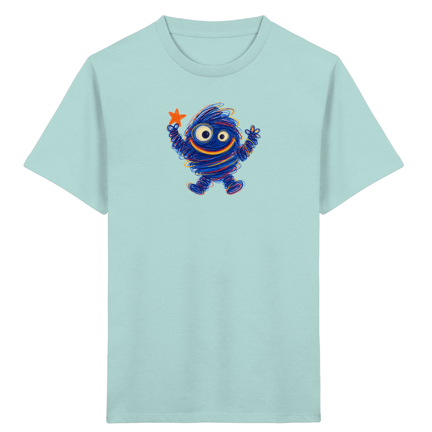 Kuschelsturm Kritzelmonster Shirt - Kinder Bio T-Shirt