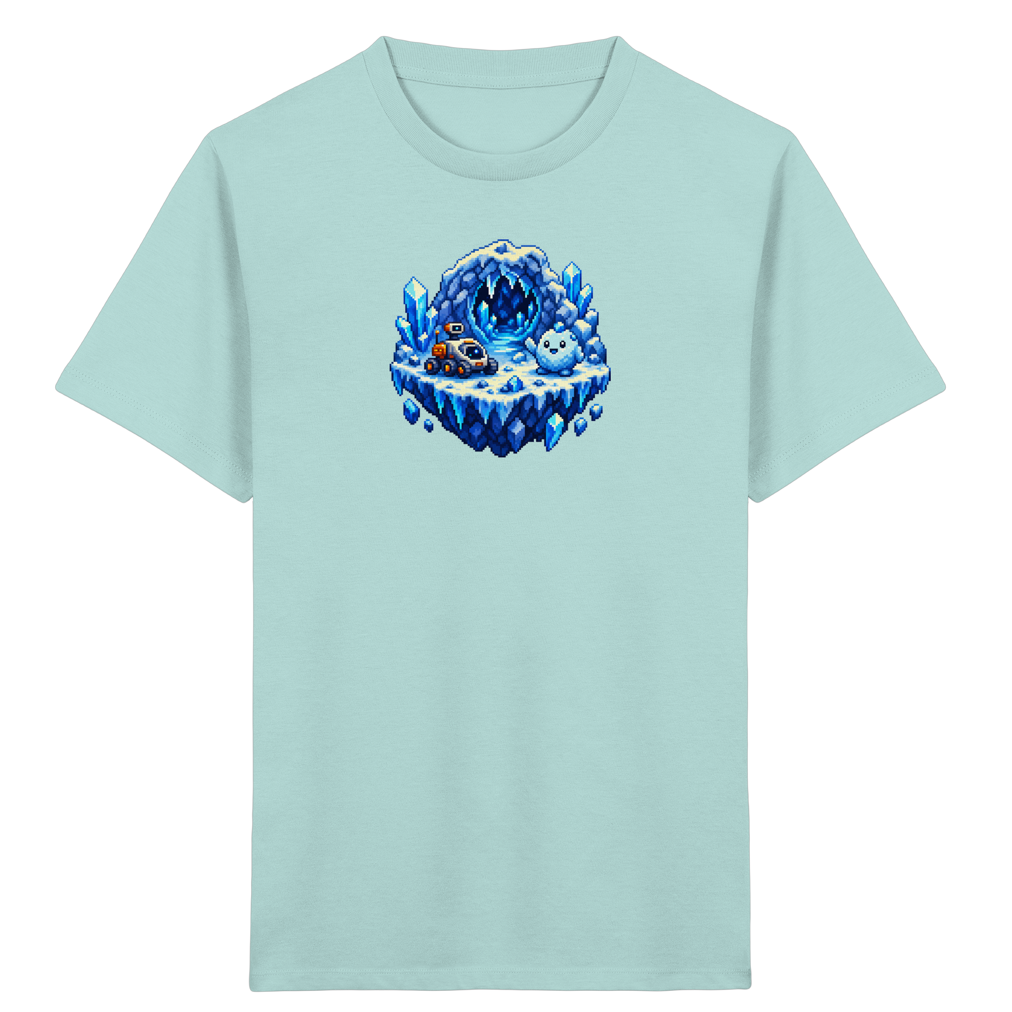 Pixel Eis-Geist Kinder T-Shirt