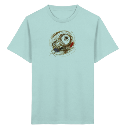 Cooles Monster T-Shirt im Scribble-Look - Kinder Bio T-Shirt