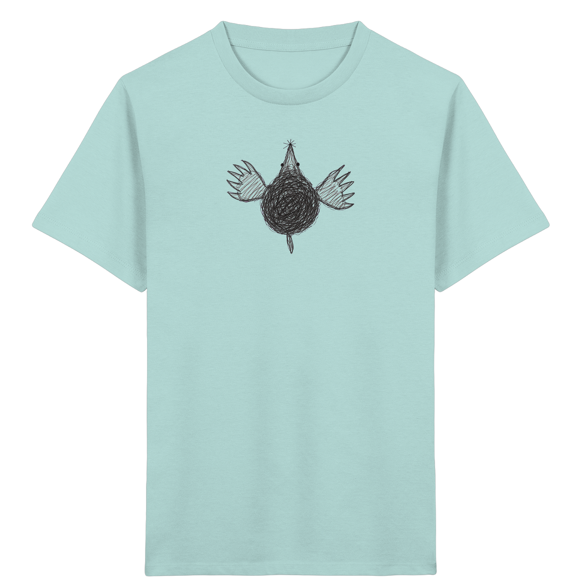 Maulwurf von oben Shirt - Kinder Bio T-Shirt
