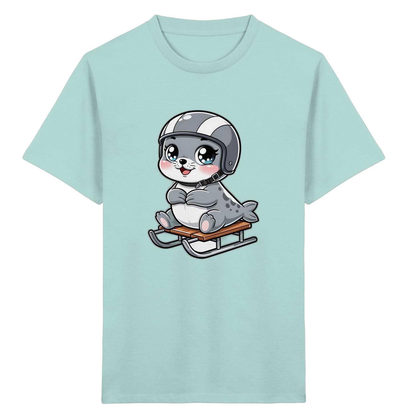 Robbe auf Schlitten: Abenteuer T-Shirt