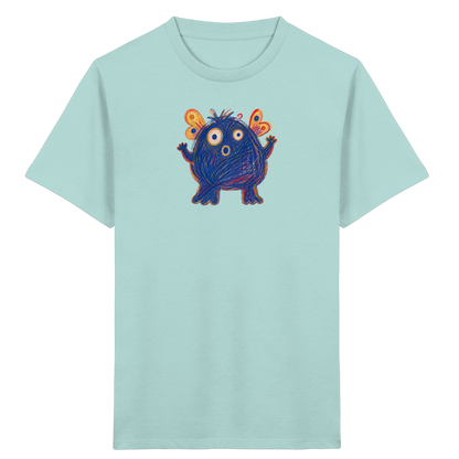 Flatterflauschi mit kleinen Flügeln - Kinder Bio T-Shirt