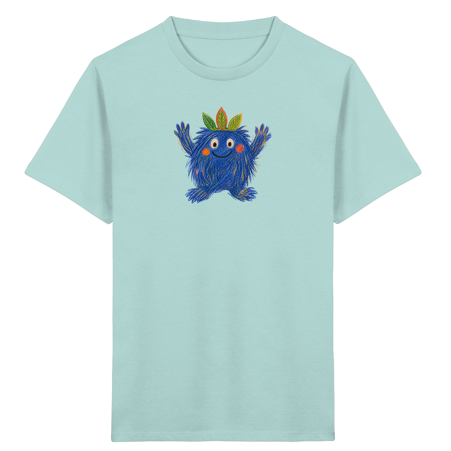 Blätterzottel Kinder Monster Shirt - Kinder Bio T-Shirt