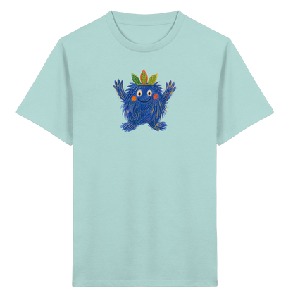 Blätterzottel Kinder Monster Shirt - Kinder Bio T-Shirt