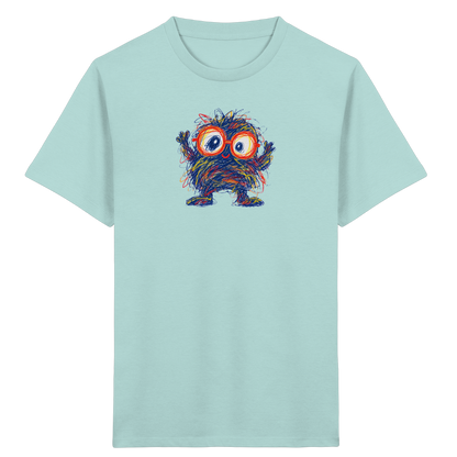 Brillenknäuel Kritzelmonster Shirt - Kinder Bio T-Shirt