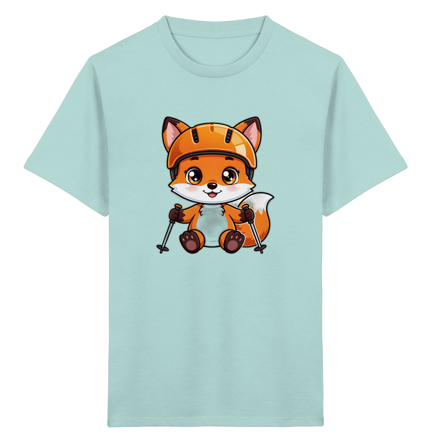 Fuchs-Ski-Abenteuer: Dein Winter-T-Shirt