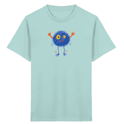 Hüpfkugel Kritzelmonster Kinder T-Shirt - Kinder Bio T-Shirt
