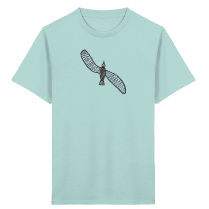 Möwe von oben Shirt - Kinder Bio T-Shirt