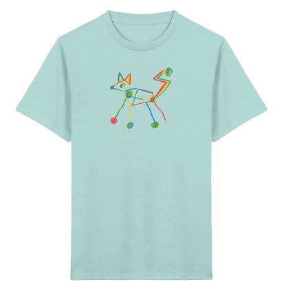 Farbpunkt-Fuchs Kinder Shirt - Kinder Bio T-Shirt