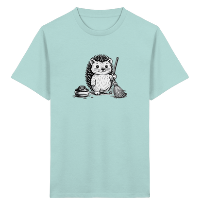 Igel beim Curling: Kinder T-Shirt - Kinder Bio T-Shirt