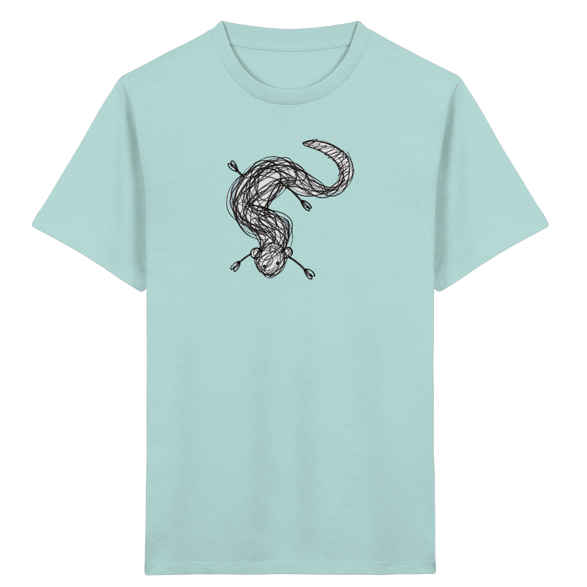 Frettchen von oben Kinder-Shirt - Kinder Bio T-Shirt
