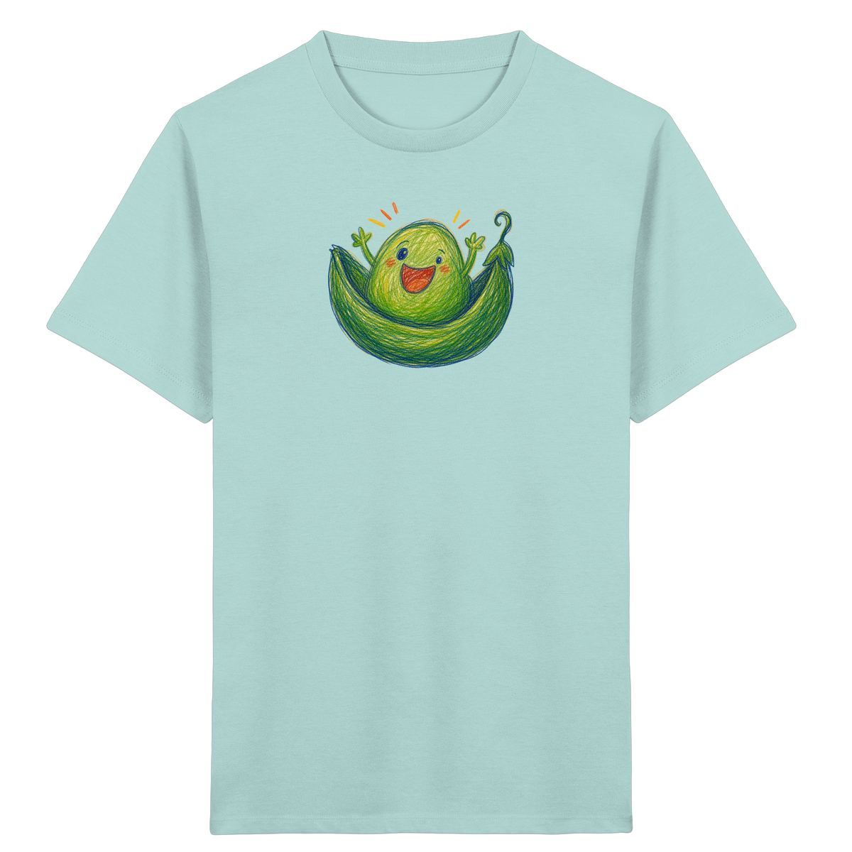 Kichererbse Monster Kinder Shirt - Kinder Bio T-Shirt