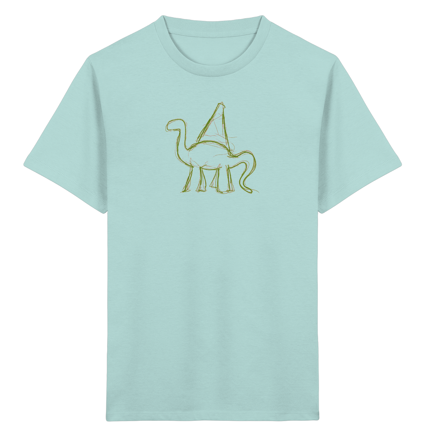 Krakeldino mit Schultüte - Kinder Bio T-Shirt