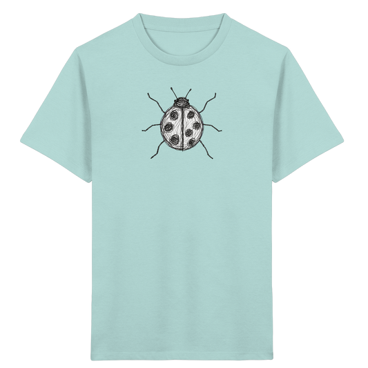 Marienkäfer von oben - Kinder Bio T-Shirt