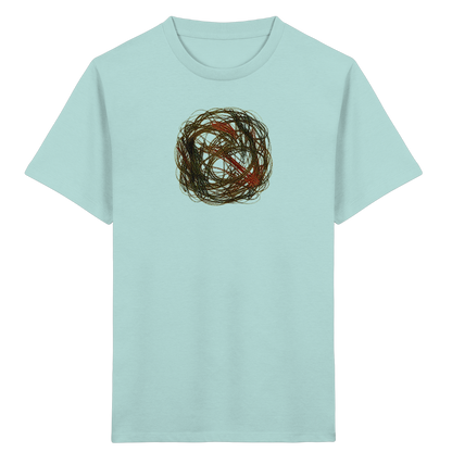 Wildes Kreide Knäuel Natur T-Shirt - Kinder Bio T-Shirt