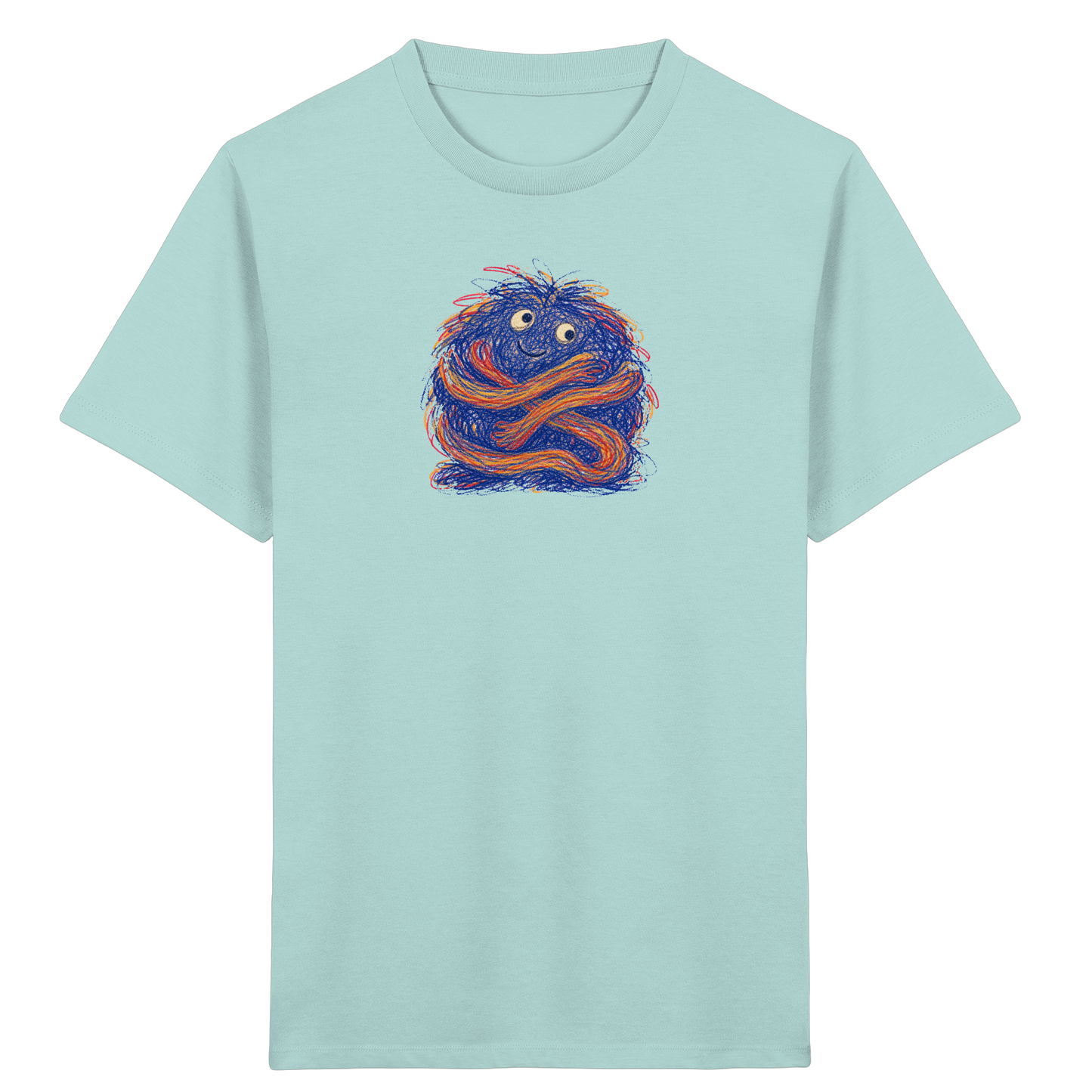 Knuddelknäuel Kritzelmonster Shirt - Kinder Bio T-Shirt