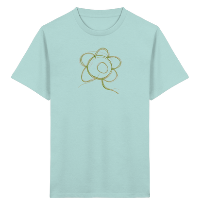Grüner Kringelkopf für Kinder - Kinder Bio T-Shirt