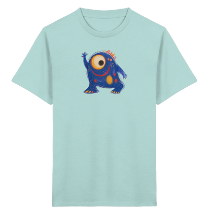 Kullerauge Kritzelmonster Kinder Shirt - Kinder Bio T-Shirt
