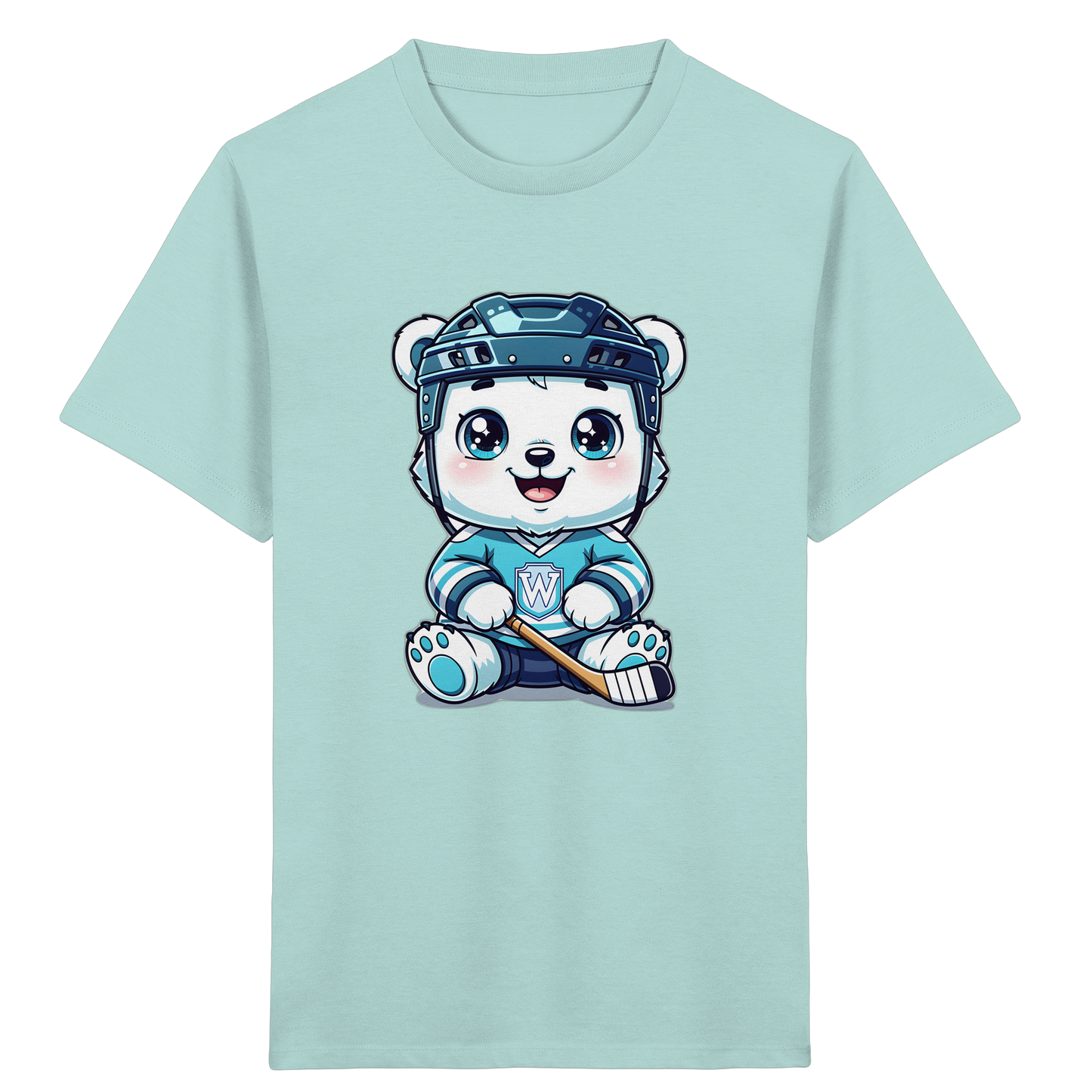 Eisbär Eishockey T-Shirt für Kinder