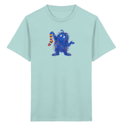Sockensucher Monster Kinder T-Shirt - Kinder Bio T-Shirt