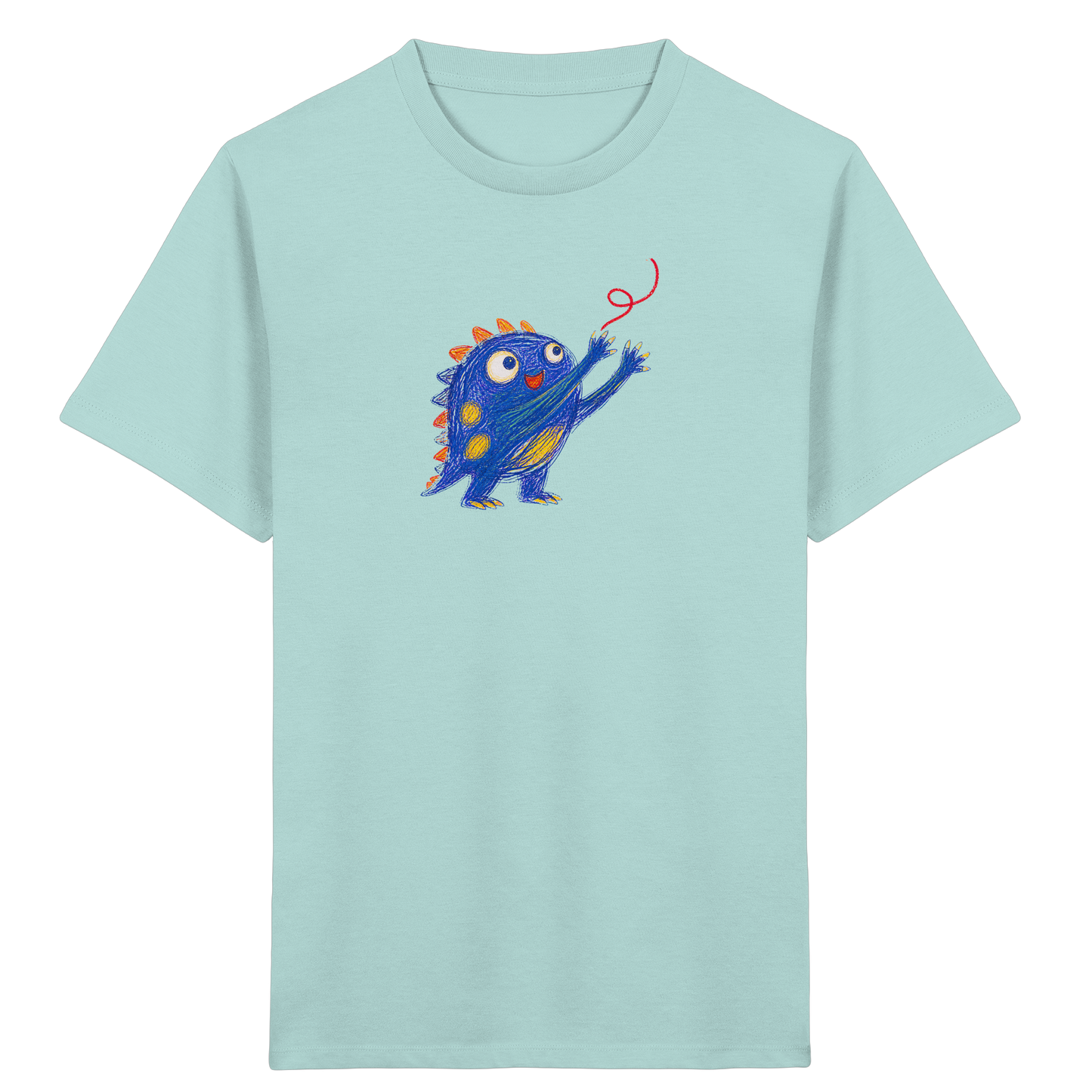 Fadenfänger Monster Kinder T-Shirt - Kinder Bio T-Shirt