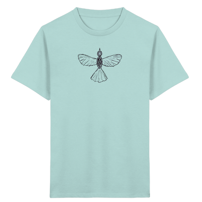 Vogel von oben - Kinder Bio T-Shirt