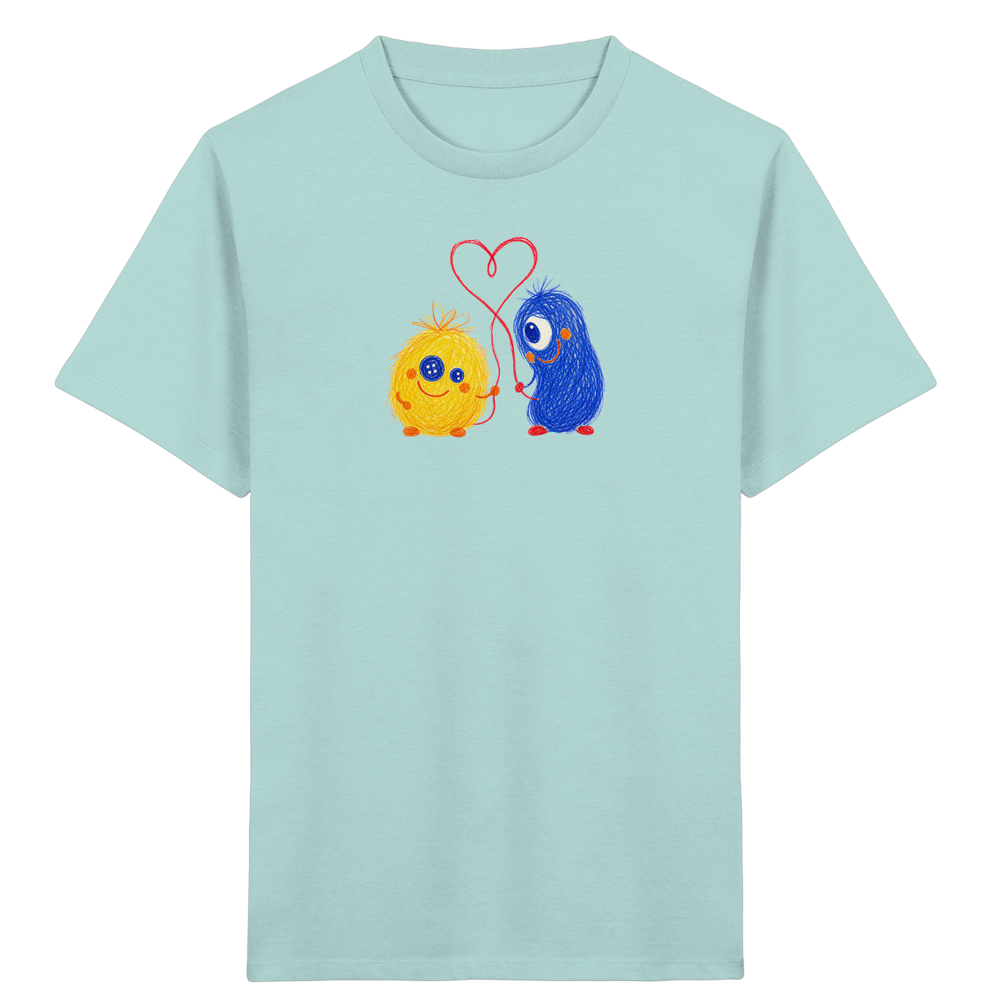 Freundschaftsfaden Monster T-Shirt - Kinder Bio T-Shirt