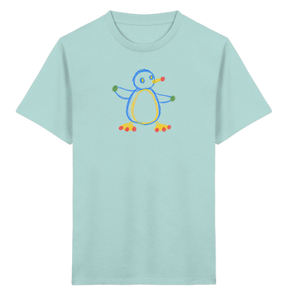 Farbpunkt Pinguin Kinder Shirt - Kinder Bio T-Shirt