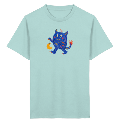 Mondlaterne Monster Kinder T-Shirt - Kinder Bio T-Shirt