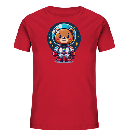 Kinder-T-Shirt mit Bär im Astronautenanzug