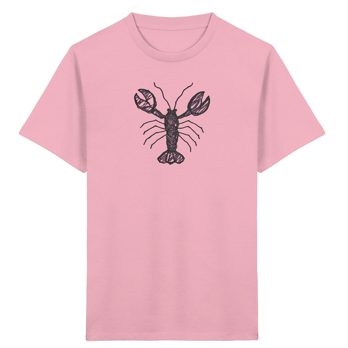 Hummer von oben gezeichnet - Kinder Bio T-Shirt