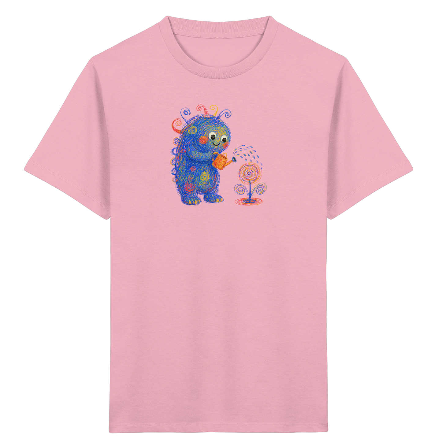 Kringelblume Monster Kinder T-Shirt - Kinder Bio T-Shirt