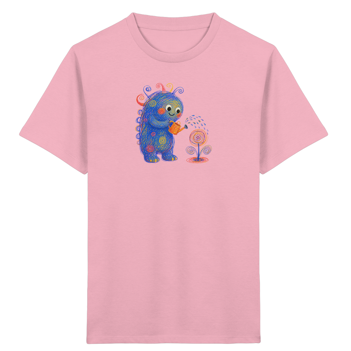 Kringelblume Monster Kinder T-Shirt - Kinder Bio T-Shirt