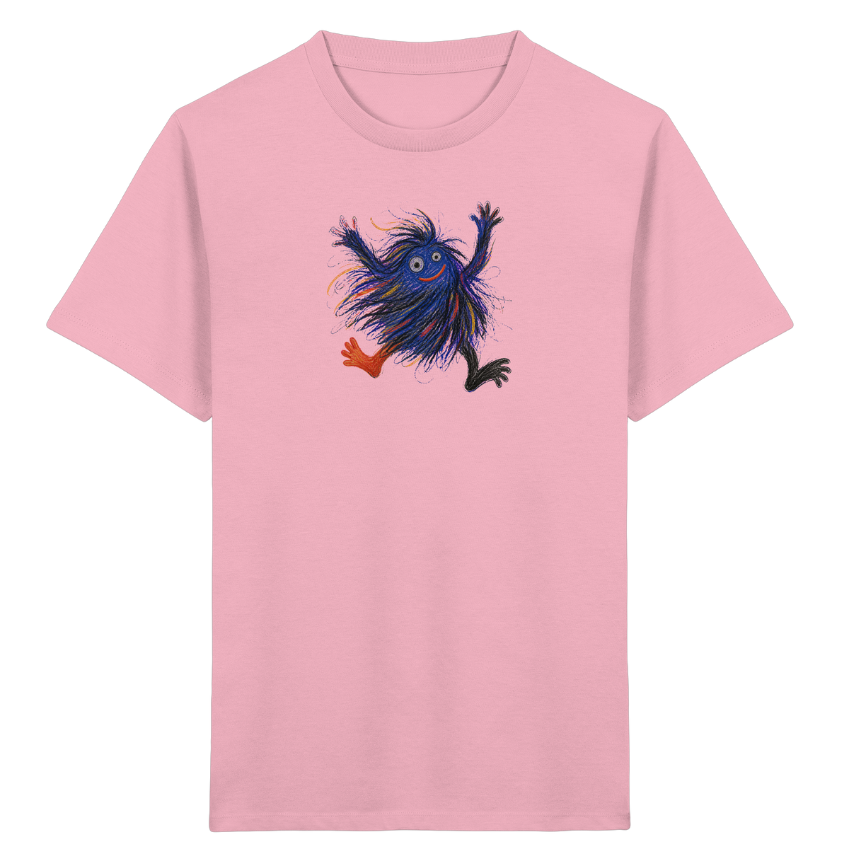 Wackelwuschel tanzt fröhlich - Kinder Bio T-Shirt