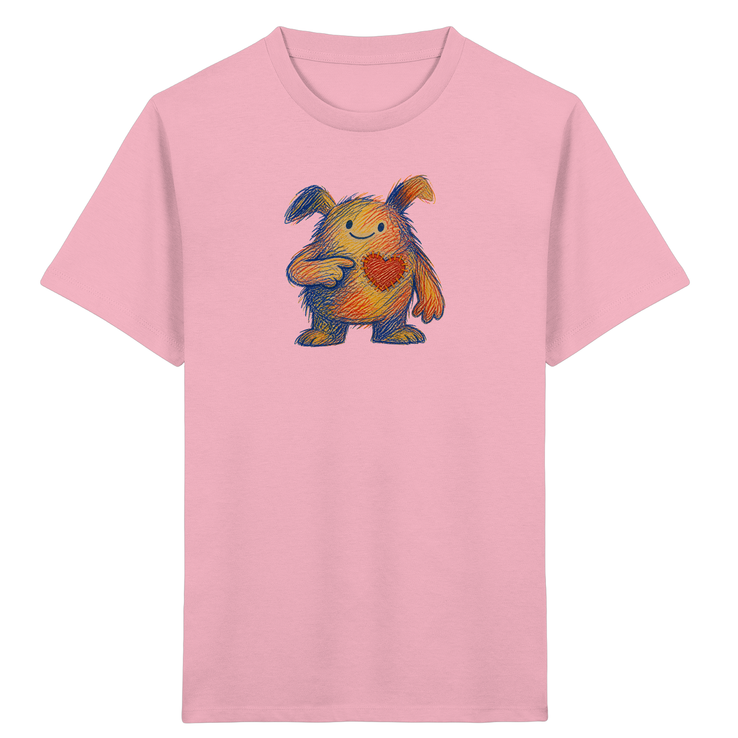 Flickenfreund Monster Kinder Shirt - Kinder Bio T-Shirt