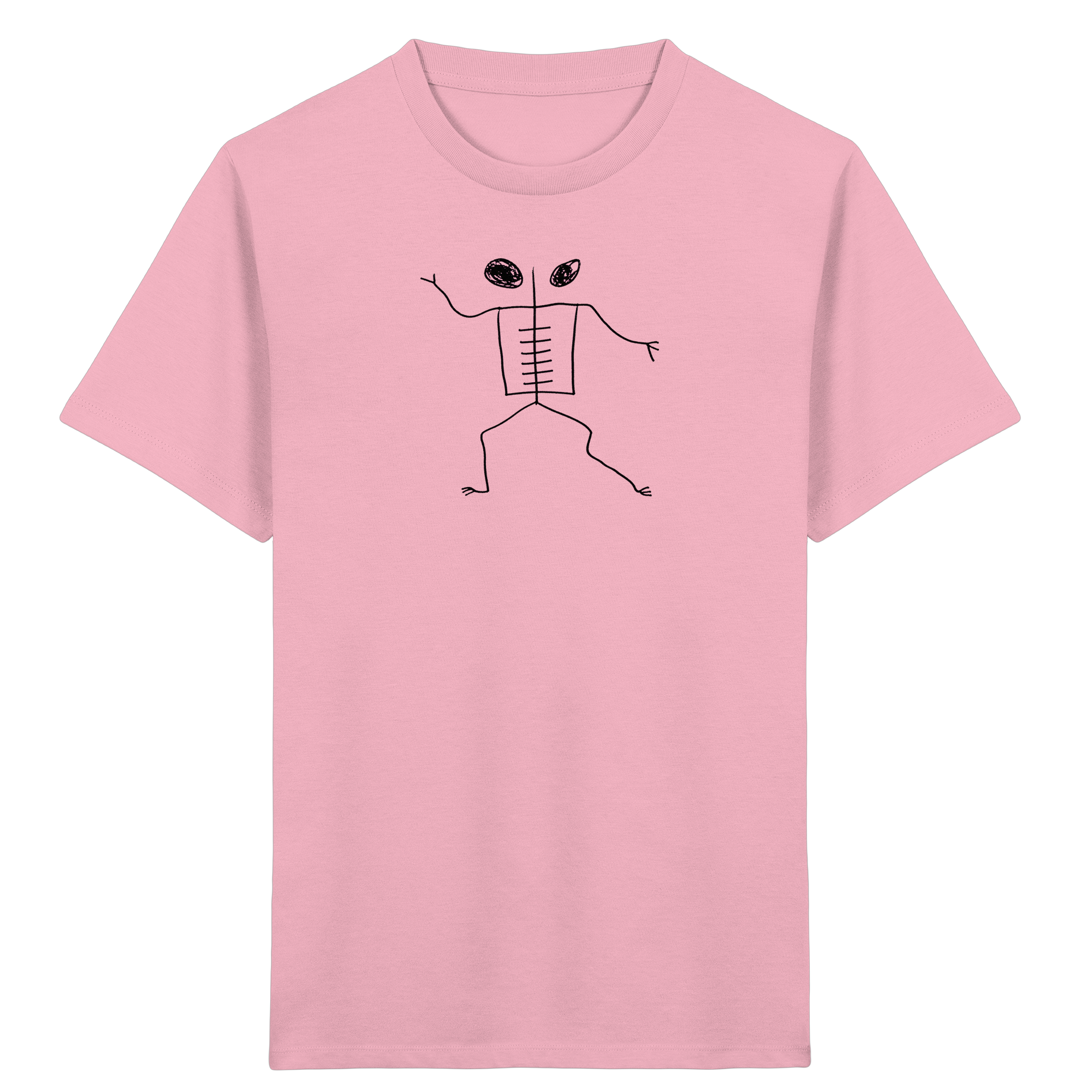 Kastenbauch-Wesen mit Rippen – Kinder-T-Shirt